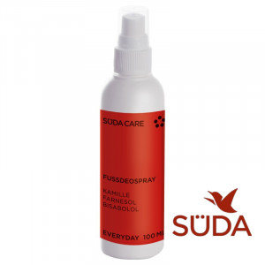 Спрей-дезодорант для ног SUDA Fussdeospray, 100 мл