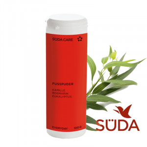 Пудра-тальк для ног SUDA Fusspuder, 100 г