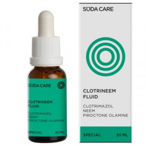 Флюид для ногтей с клотримазолом SUDA Clotrineem Fluid 20 мл