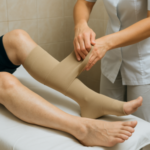 Компрессионное лечение нижних конечностей