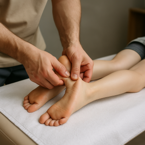 Массаж при плоскостопии у детей и взрослых