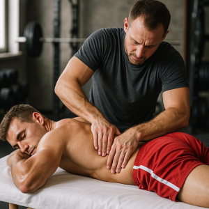 Спортивный массаж для спортсменов