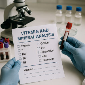Анализ на витамины и минералы