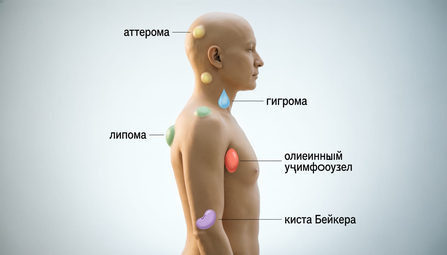 Другие образования, которые можно принять за атерому