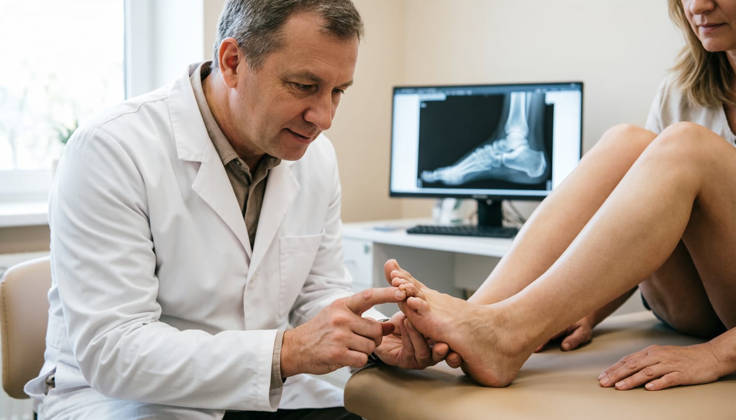 Вальгусная деформация (Hallux valgus)