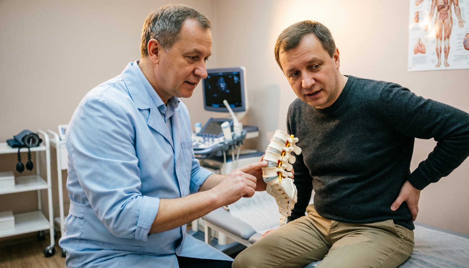 Проблемы с позвоночником: грыжа, радикулопатия и ишиас