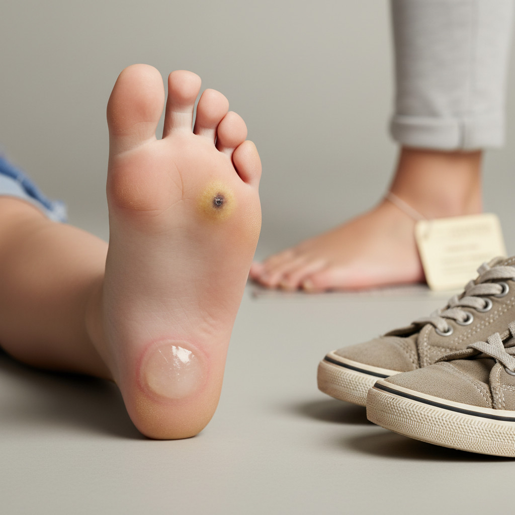  Мозоли, натоптыши и гиперкератоз