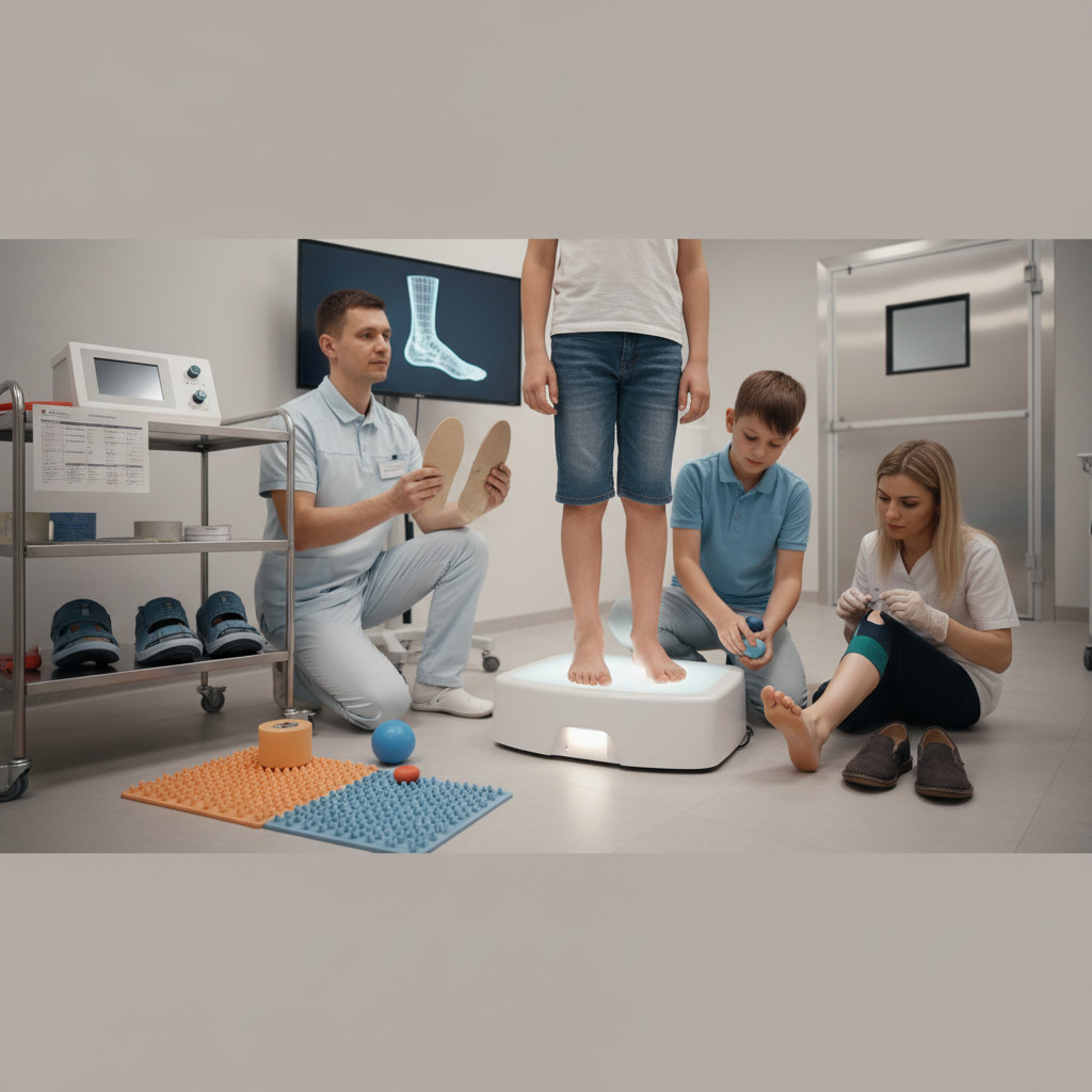 Современные подходы к лечению и коррекции проблем стоп