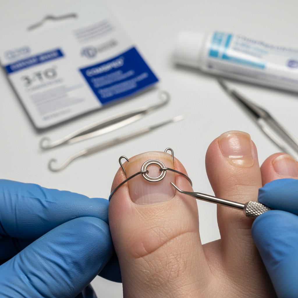  Коррекция вросших ногтей: от установки скобы до выравнивания роста