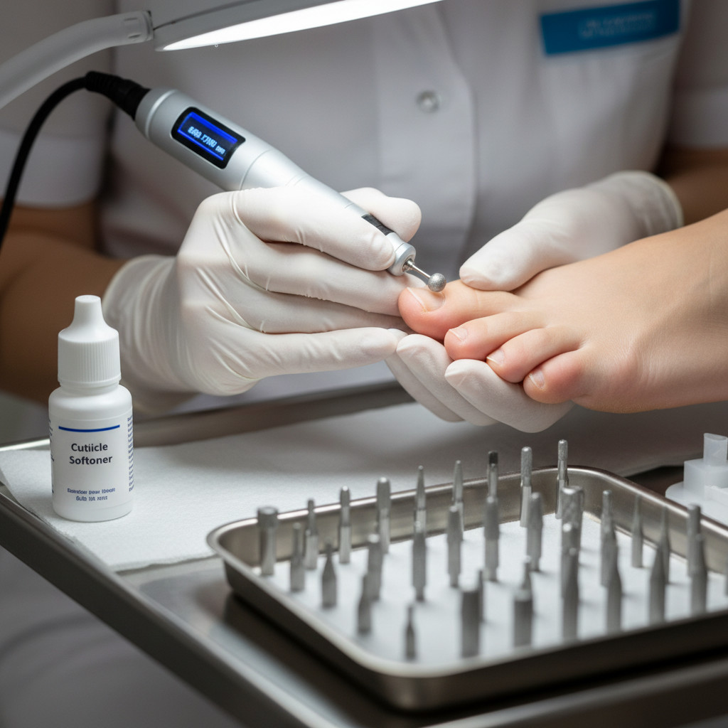 Обработка ногтевых пластин и кутикулы