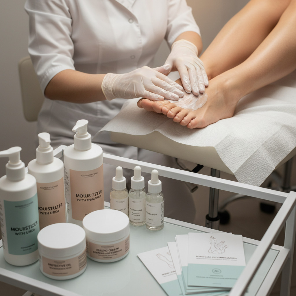  Завершающий уход и нанесение лечебных средств