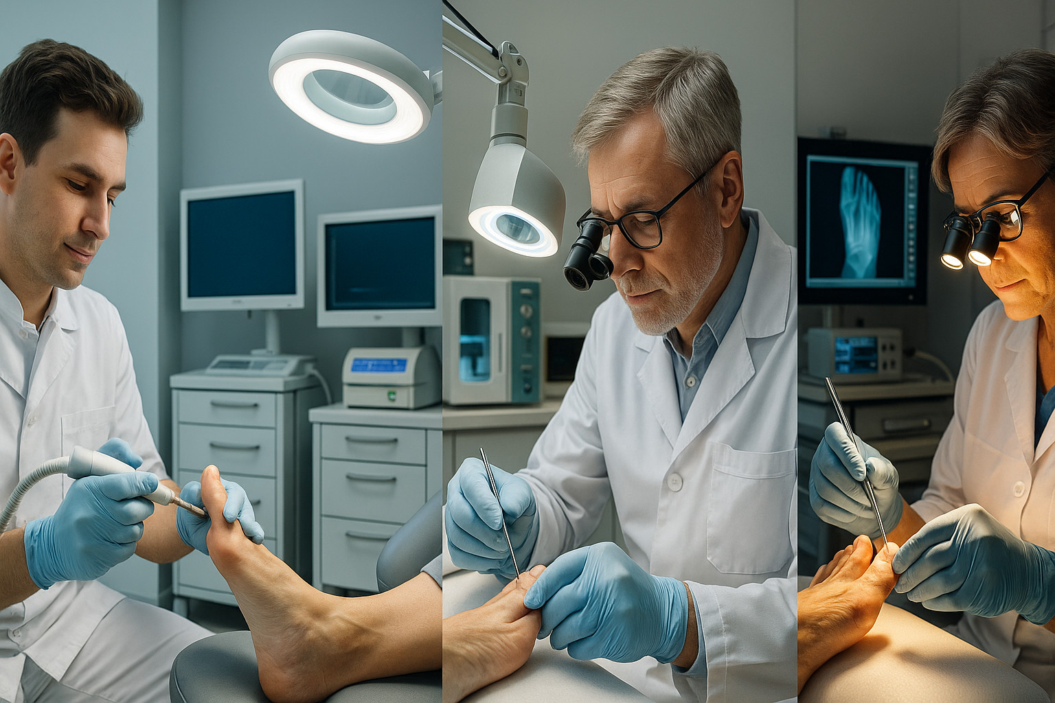  Категории подологов по опыту работы