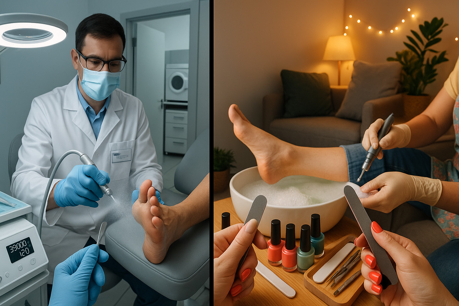  Медицинский аппаратный педикюр и его отличия