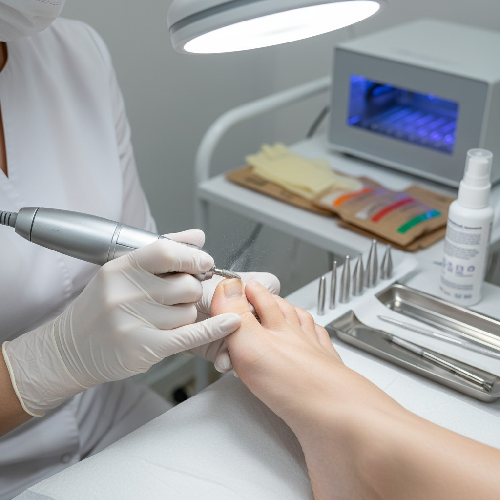 Медицинский педикюр при диабете