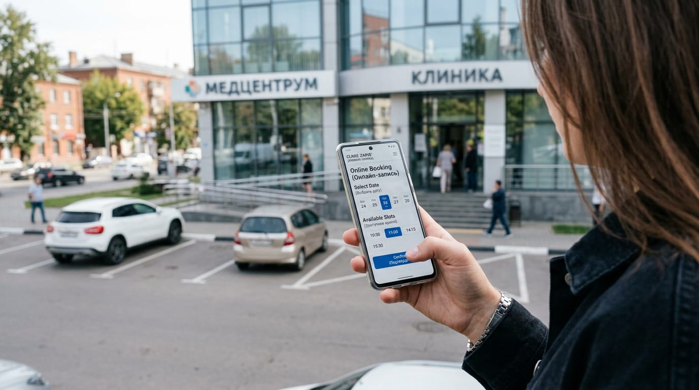 Удобство расположения и запись на приём