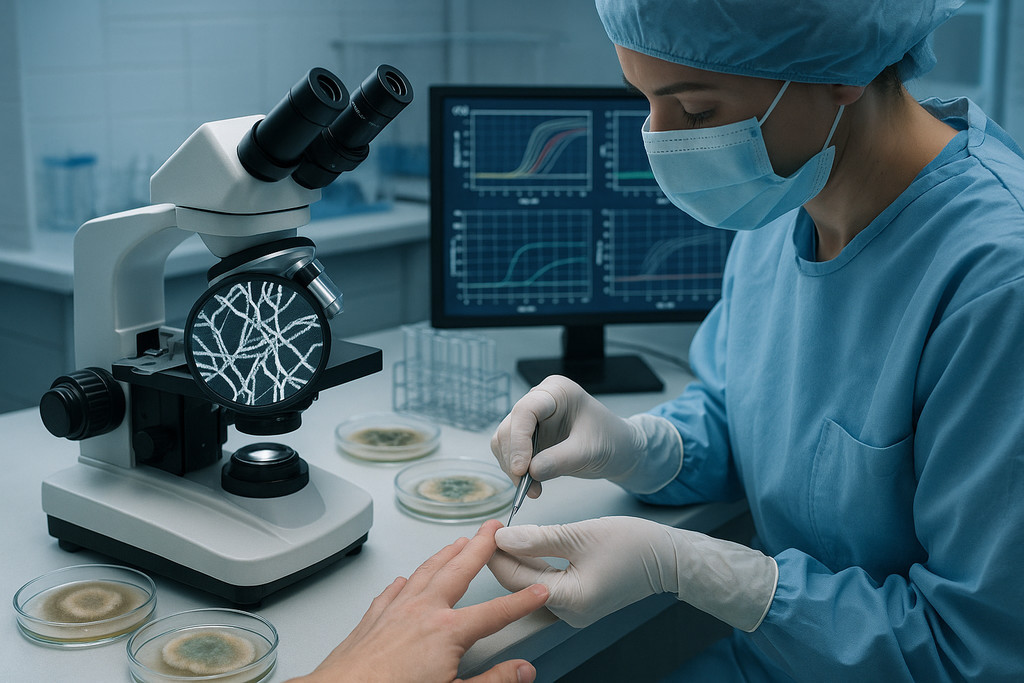  Лабораторные исследования: соскоб, микроскопия, посев