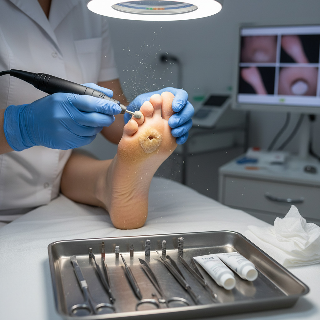 Натоптыши и мозоли: причины и лечение