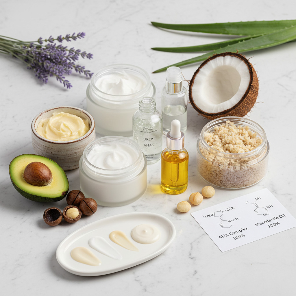 Средства для ухода: кремы, масла и скрабы