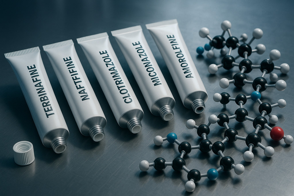 Действующие вещества в кремах от грибка ногтей