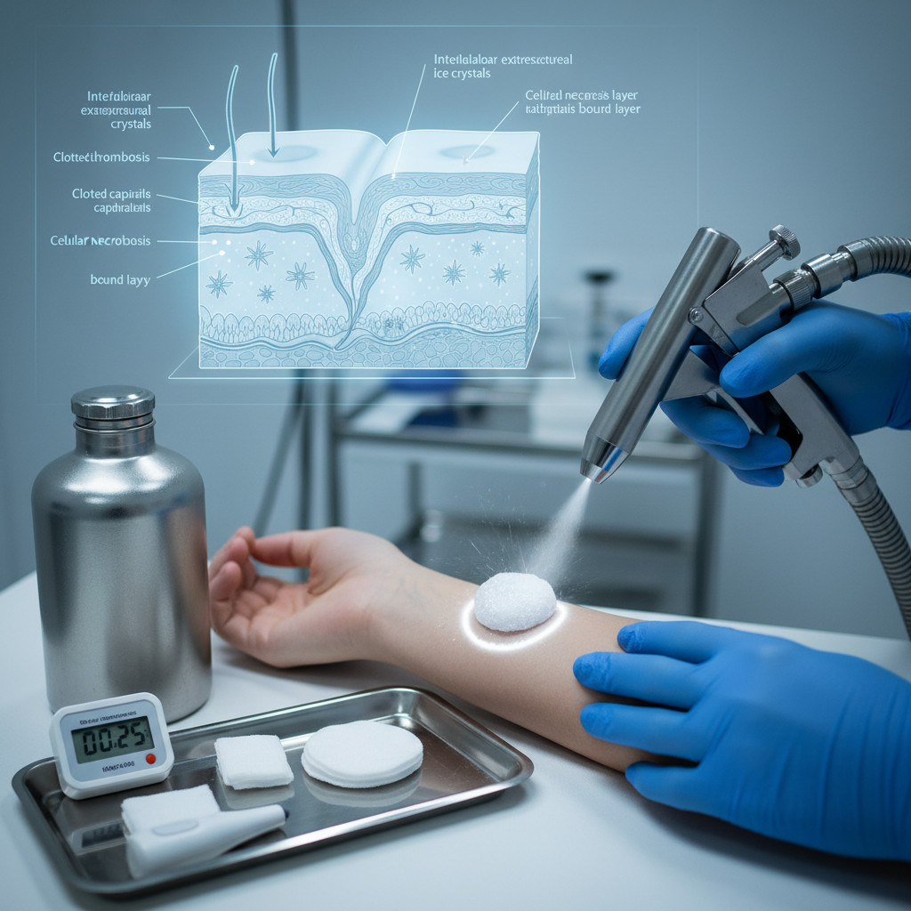 Что представляет собой криотерапия в дерматологии