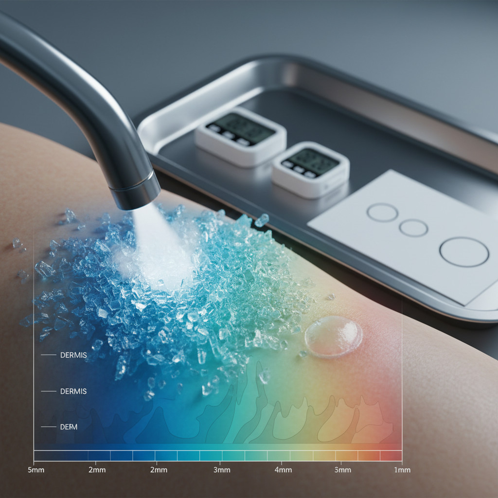  Какие температуры используются при криодеструкции