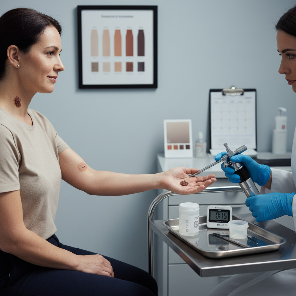 При каких кожных заболеваниях назначают криотерапию