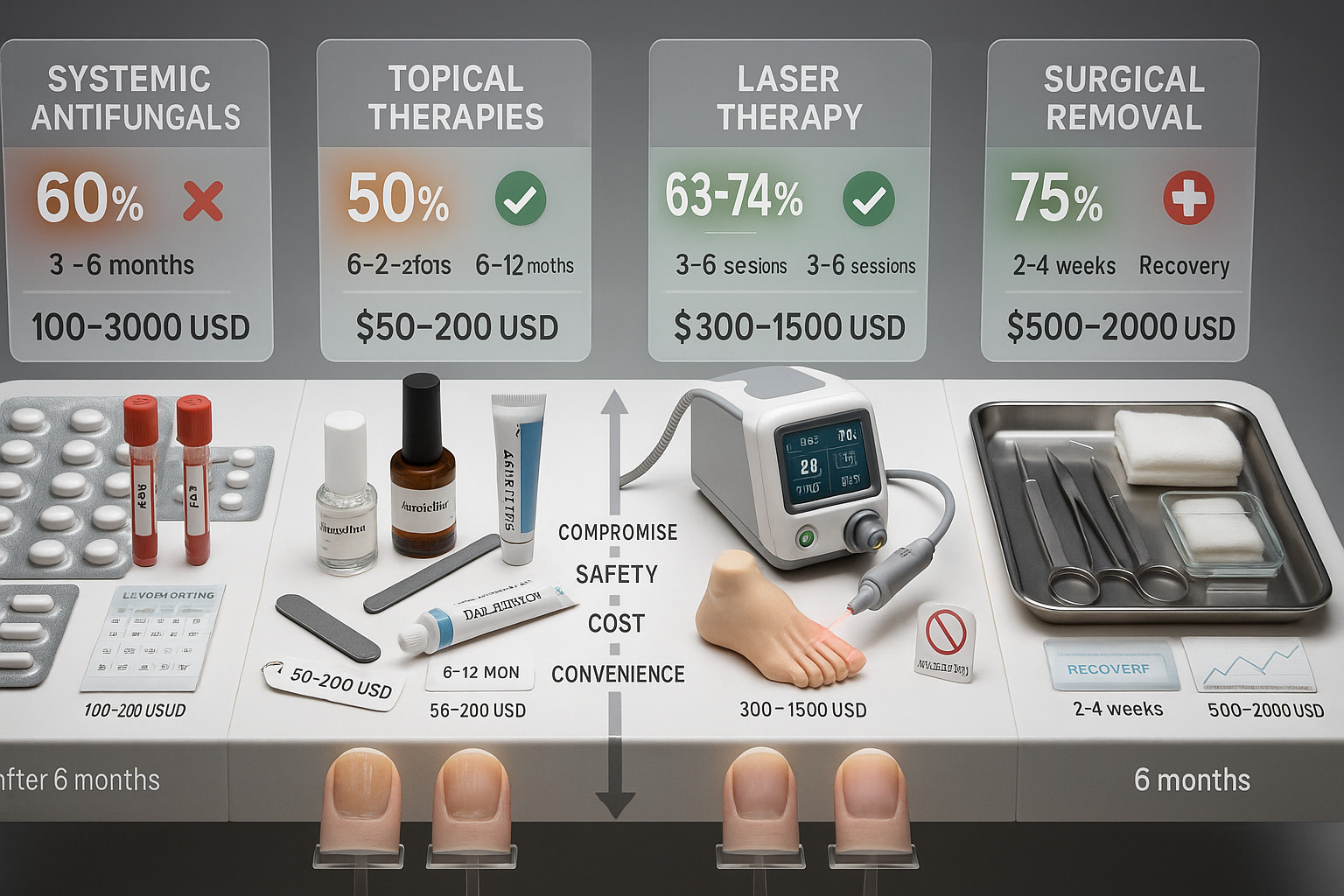 Чем лазерная терапия отличается от медикаментозных и хирургических методов