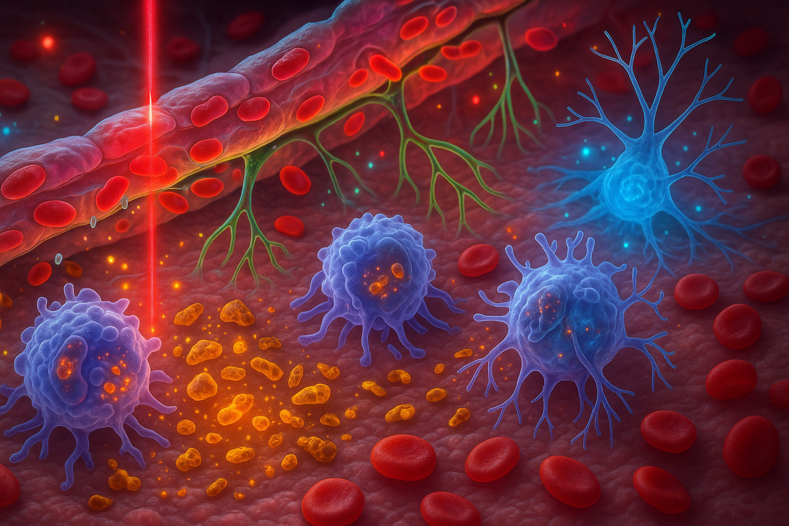  Как лазерное воздействие активирует иммунный ответ организма