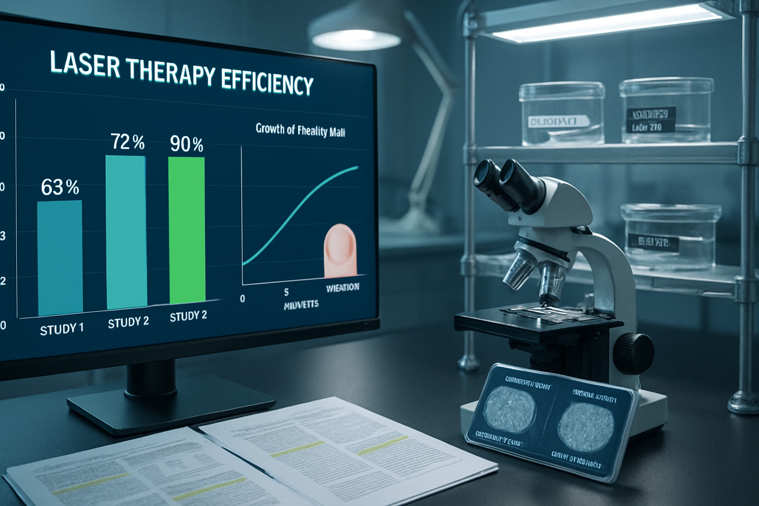 Эффективность лазерного лечения по данным клинических исследований