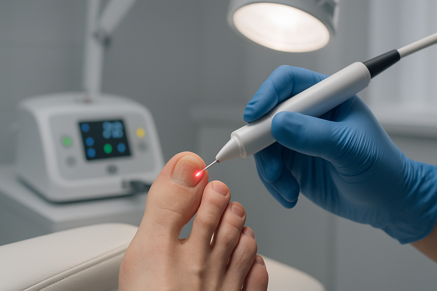 При каких формах грибка показано лазерное лечение