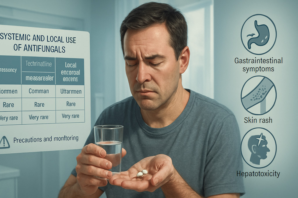Побочные эффекты противогрибковых препаратов: чего ожидать