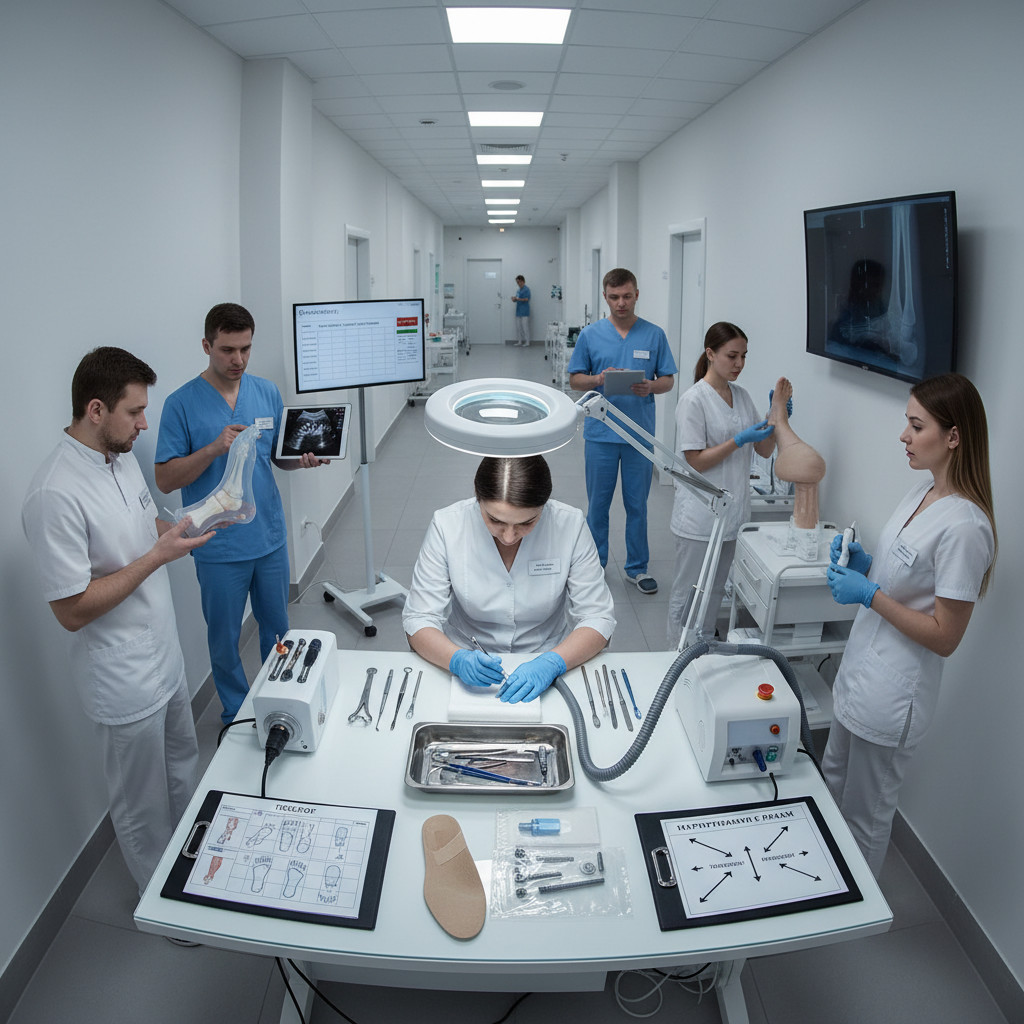 Ограничения подологии: когда требуется помощь других специалистов