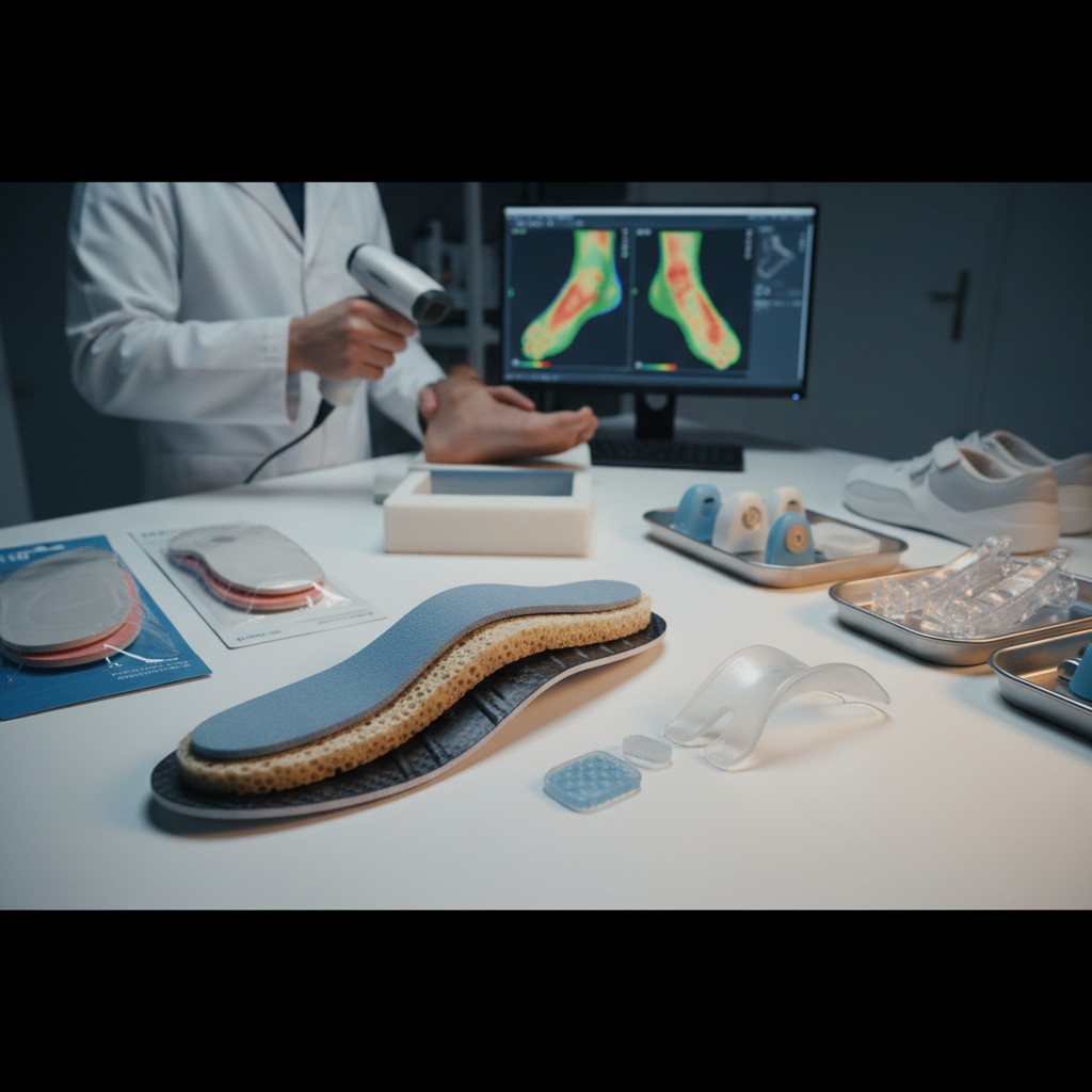 Ортопедическая коррекция: индивидуальные стельки и ортезы