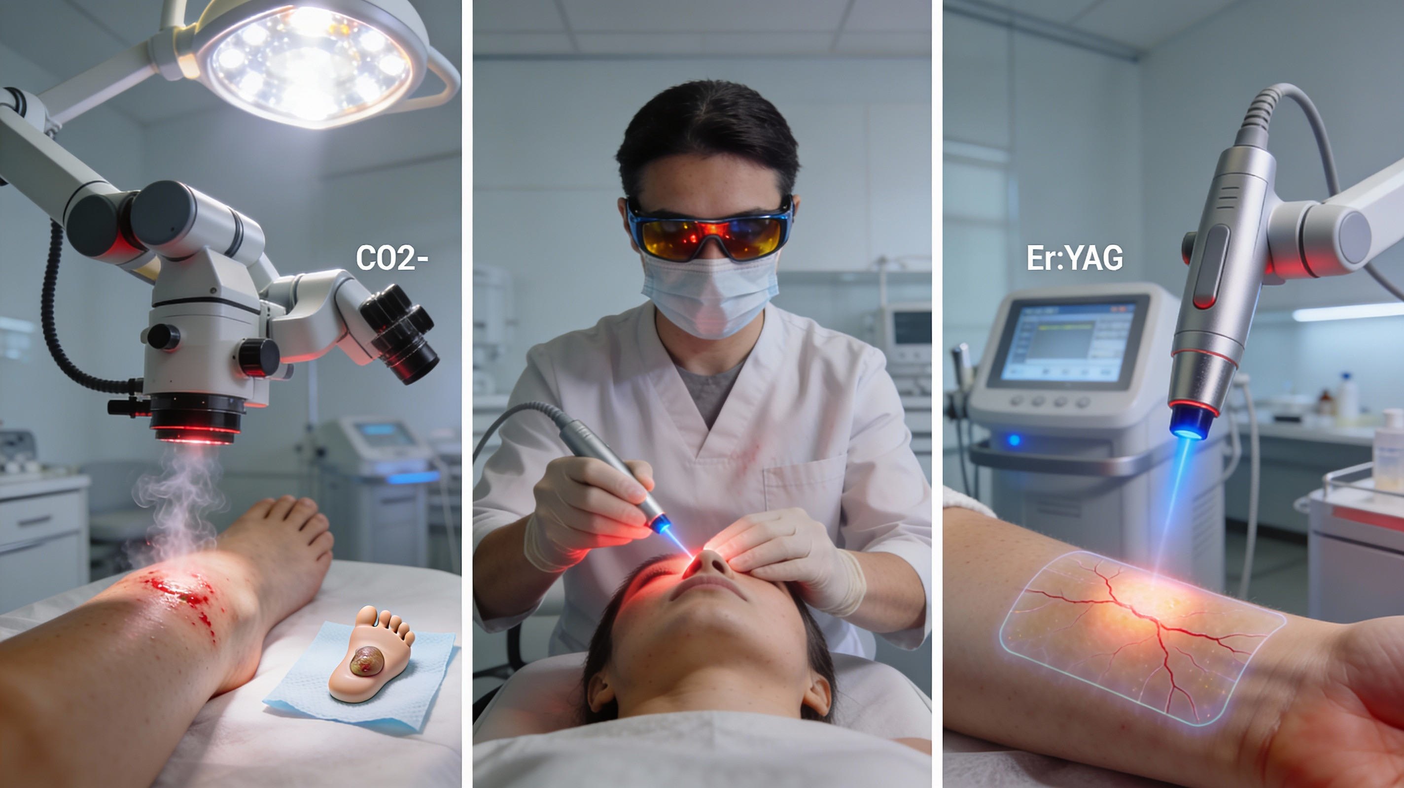  Какие типы лазеров применяются для удаления бородавок