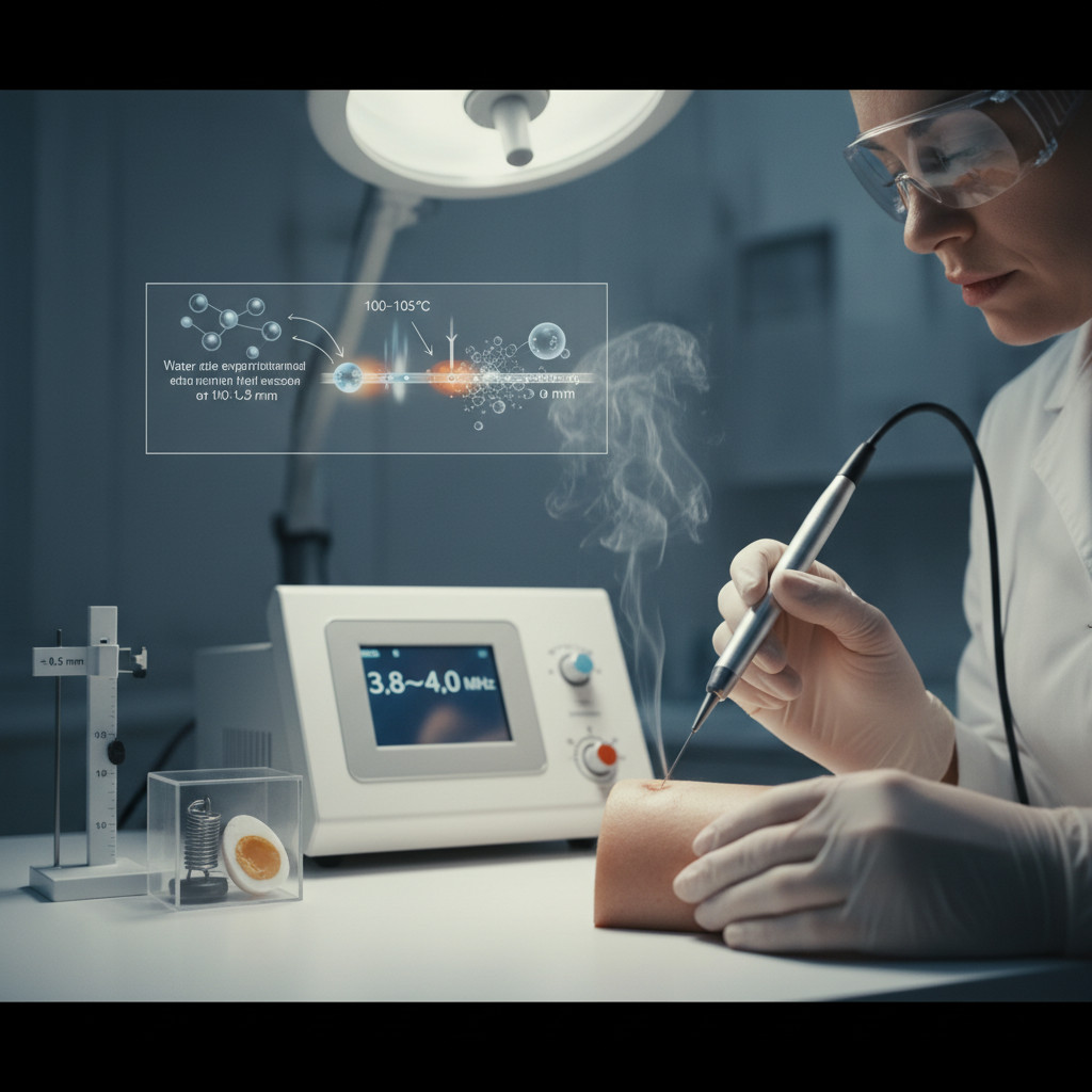 Какой механизм действия радиоволновой деструкции