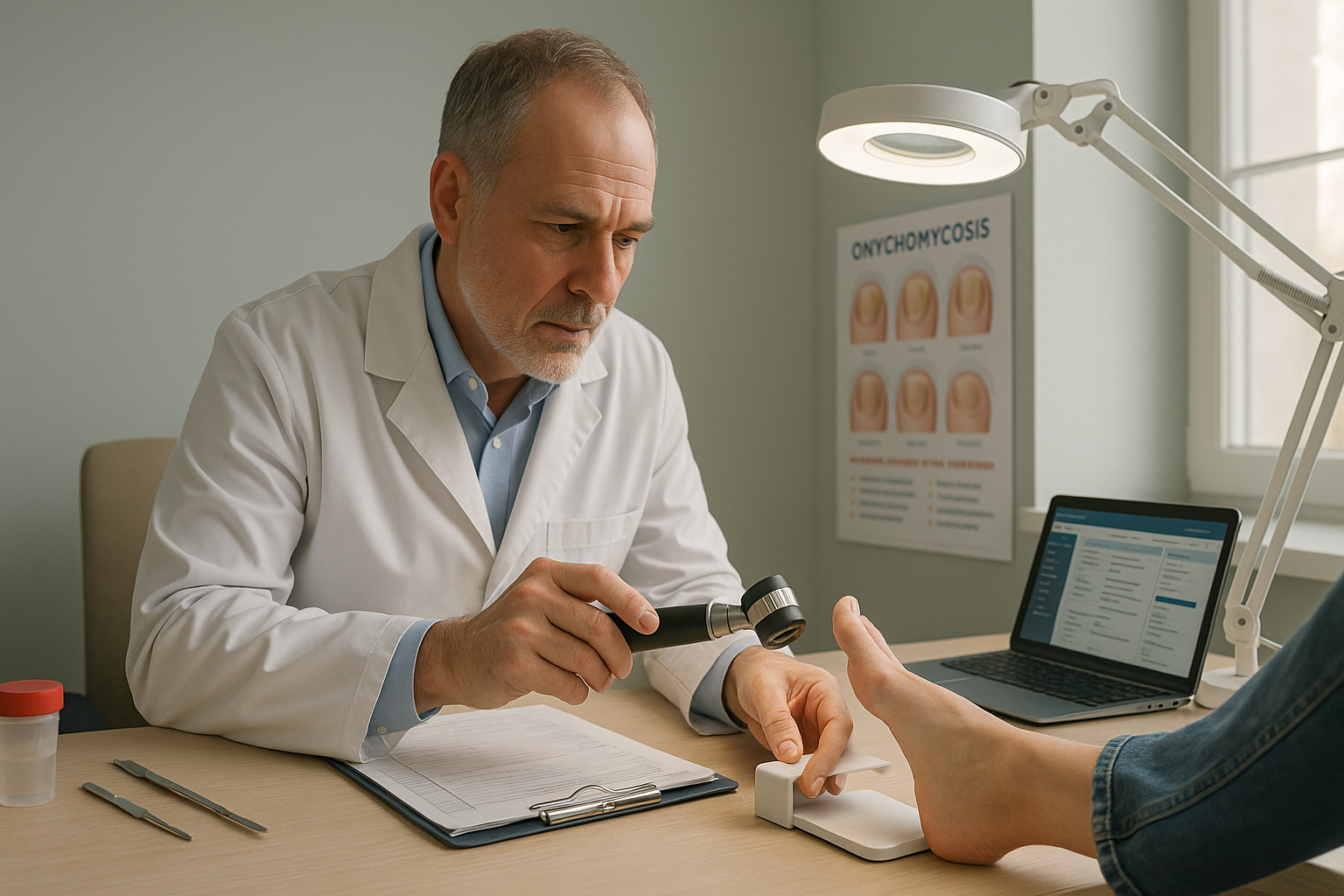 Когда обращаться к дерматологу или подологу