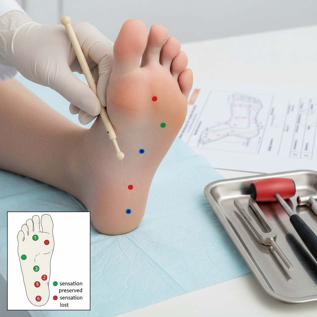  Неврологическое обследование и оценка чувствительности