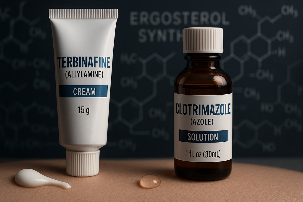  Чем азолы отличаются от аллиламинов