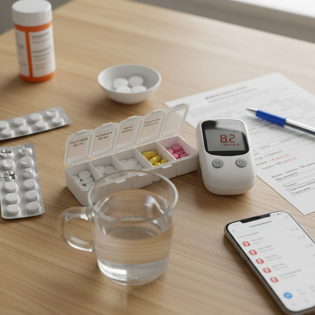  Диуретики при диабете: дозировки и риски