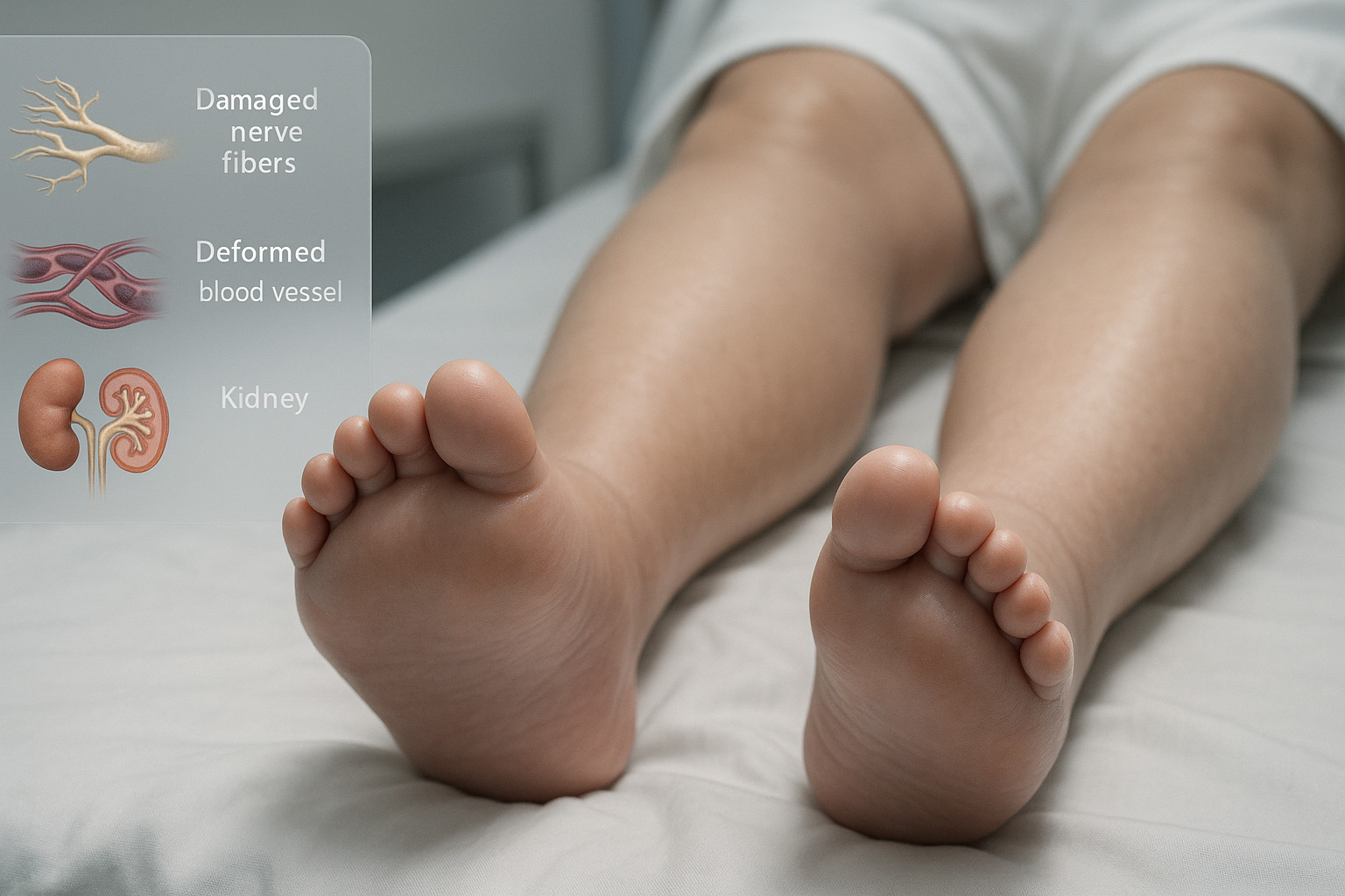 Почему при диабете появляются отеки ног