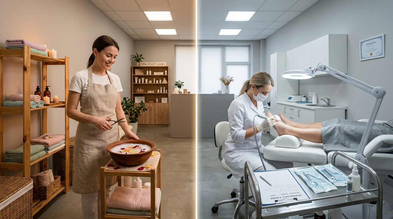 Что такое парамедицинский педикюр и чем он отличается от классического?