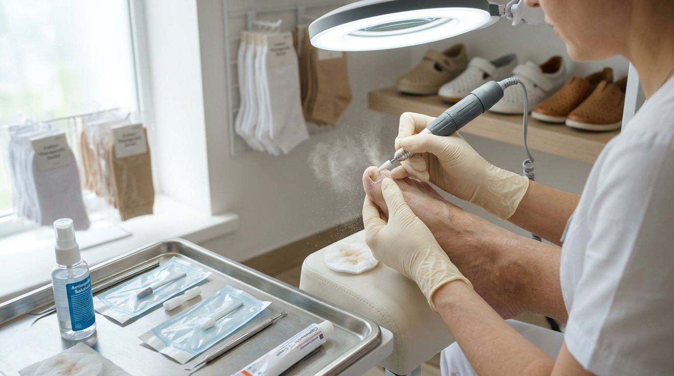 Что можно делать при грибке: допустимые процедуры ухода за стопами