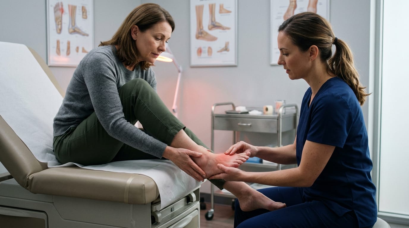 Когда боль в стопе требует диагностики у врача