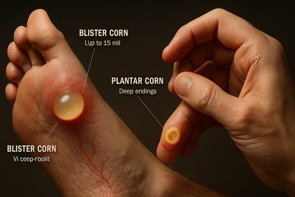 Какие типы мозолей чешутся чаще