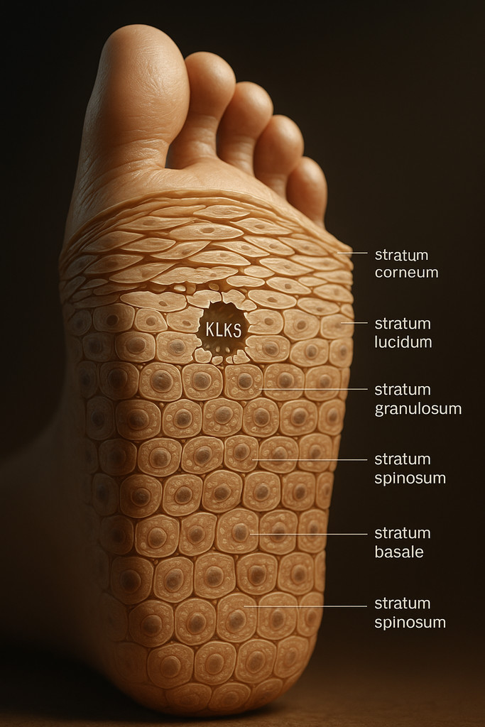 Что происходит с кожей ног при десквамации