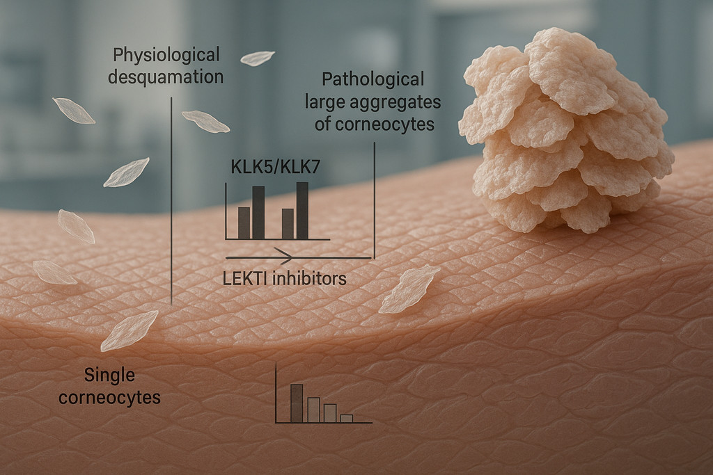  Отличие физиологического отшелушивания от патологического