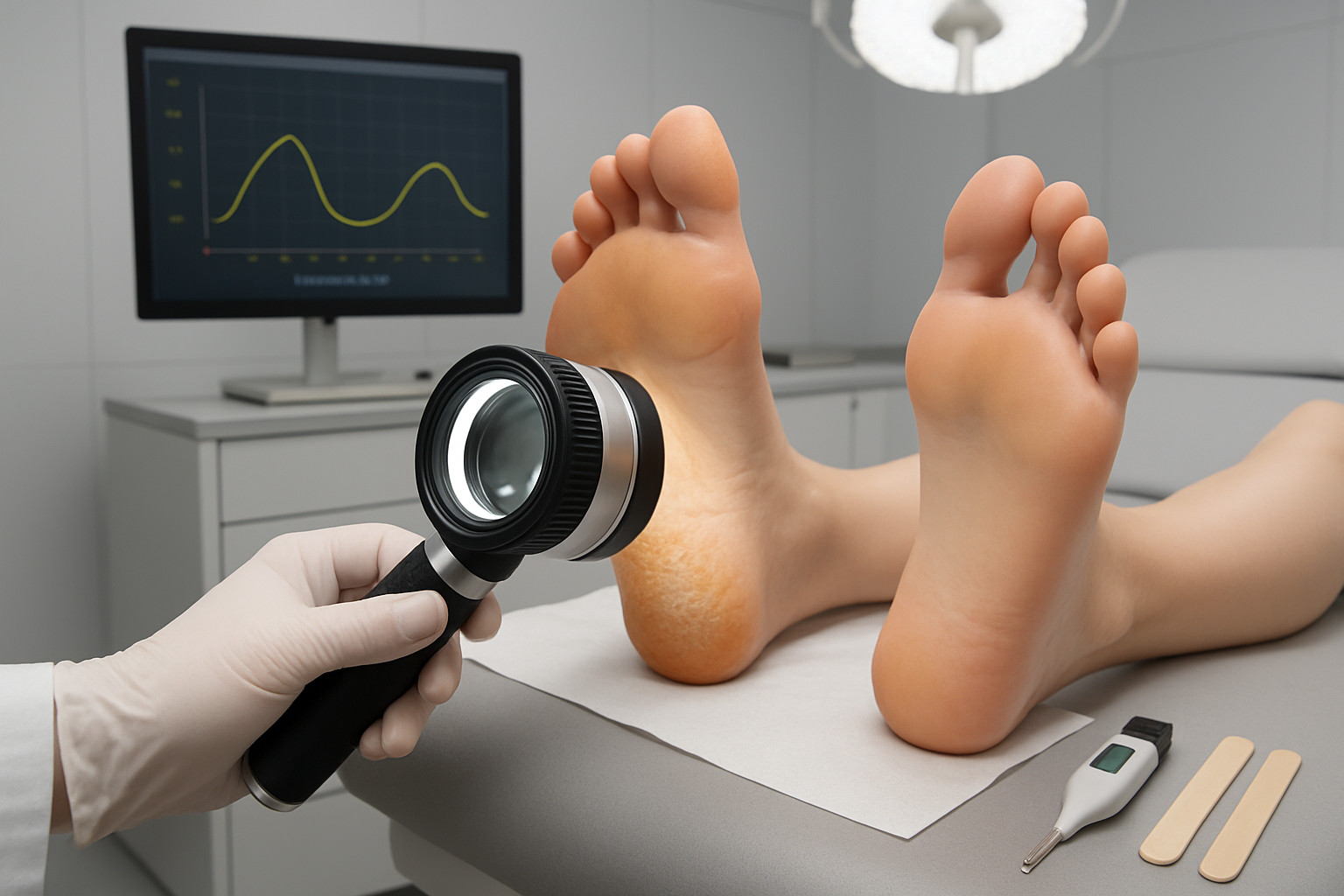 Что означает желтый цвет стоп у женщин