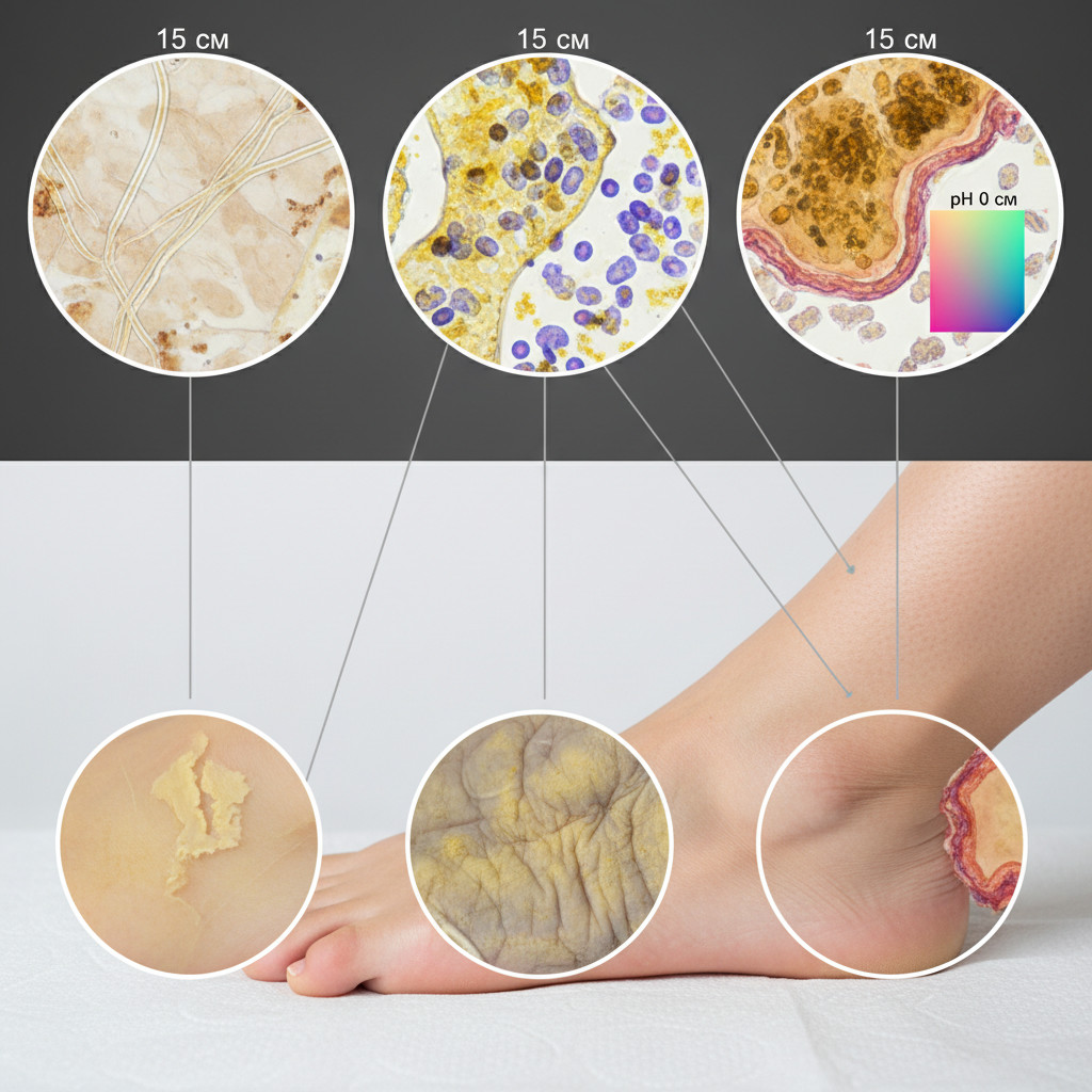  Почему грибок окрашивает кожу в желтый оттенок