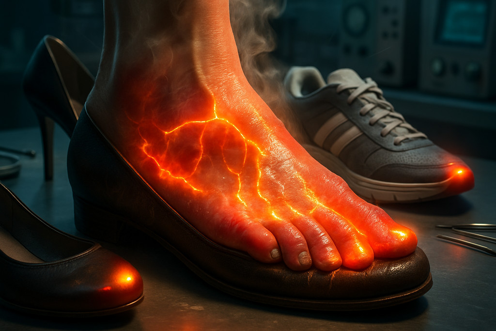 Как обувь и механические воздействия провоцируют гиперемию