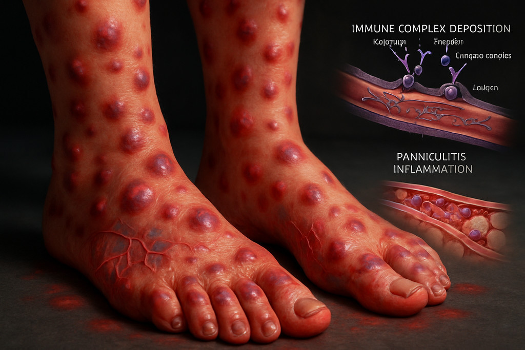 Какая связь между аутоиммунными процессами и эритемой стоп